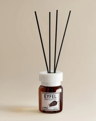 Odorizant de camera Reed difuser EYFEL, cafea, 120ml
